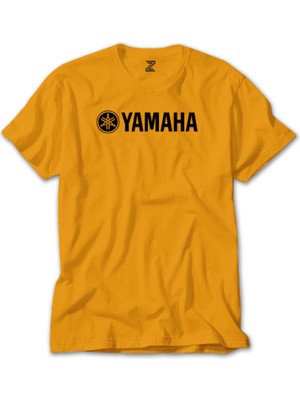 Yamha Logotext Sarı Tişört Liyada