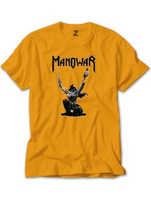 Manowar The Triumph Of Steel Sarı Tişört Liyada