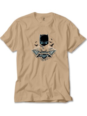 Batman Head Krem Tişört Liyada