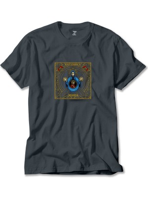 Batushka Raskol Design Füme Tişört Liyada