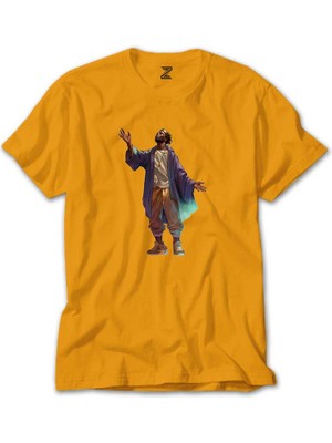 Black Hip Hop Artist Sarı Tişört Liyada