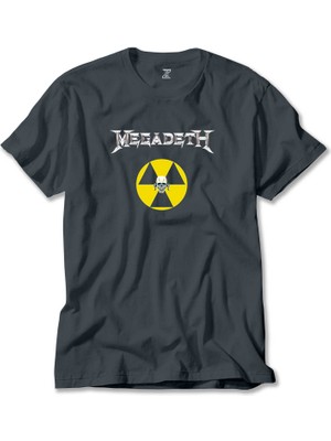 Megadeth Nuclear Radioactive Füme Tişört Liyada