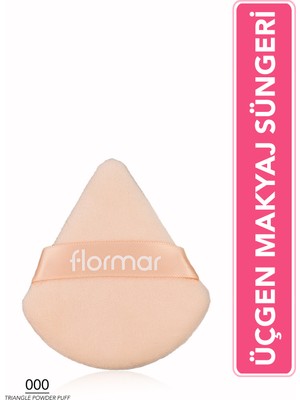 Üçgen Yumuşak Pamuksu Dokulu Kompakt Pudra Süngeri 8682536105842