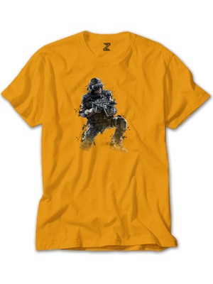 Call Of D. Combatant Sarı Tişört Liyada