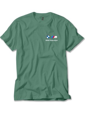 Bmw Logo M Power Motorsport 2 Yeşil Tişört Liyada