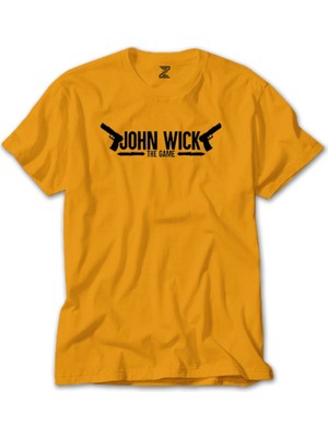 John Wick The Game Sarı Tişört Liyada