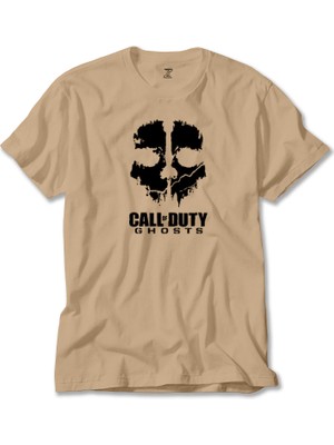 Call Of D. Black Ghosts Krem Tişört Liyada
