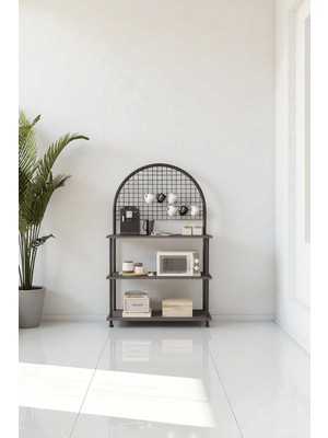 Mobitopya Çevir Kur Çok Amaçlı Kahve Köşesi Dolabı, , Mutfak Düzenleyici 71*136*35