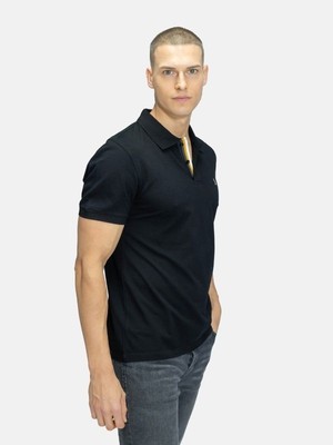 Blinky Erkek Merserize Plaket Şeritli Polo Yaka Pike T-Shirt