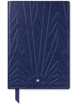 Montblanc Defter 163 Orta, Meisterstück The Origin Koleksiyonu, Mavi - ÇIZGILI133087