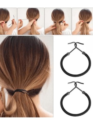 Kalın Çengelli Lastik Toka 12 Adet