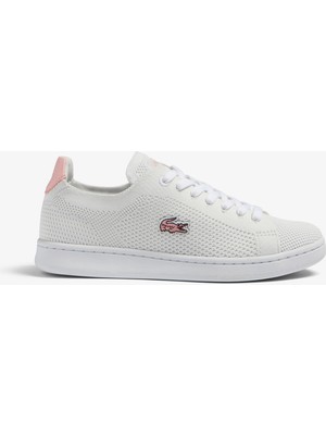 Lacoste Carnaby Piqué Kadın Beyaz Sneaker