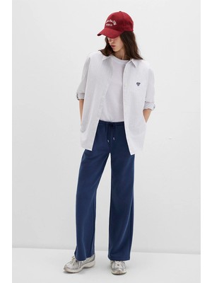 Mavi Mavi Çizgili Gömlek 1211420-91460