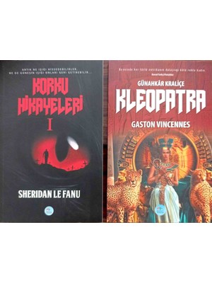 Mavi Çatı Yayınları Korku Hikayeleri 1 - Günahkar Kraliçe Kleopatra