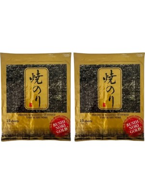 Sea Food Sushi Yosunu Yaki Sushi Nori Gold Premium 10 Yaprak 2'li