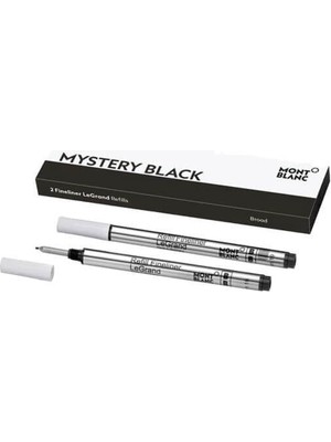 Montblanc Mystery Siyah 2 Fineliner Legrand Yedek 128250