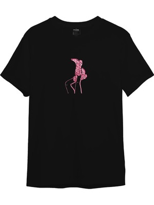 The Lucid Lab Hot Steps Tişört - Siyah