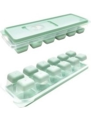 Ciyeska 12 Bölmeli Buz Kalıbı - Bas Parmak Silikon Buz Kalıbı - Kolay Buz Çıkarma