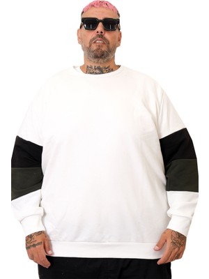 Mode Xl Erkek Sweat Bisiklet Parçalı U25817