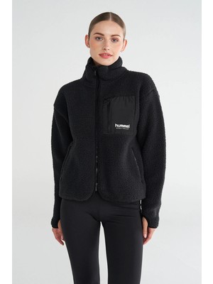 Hummel 922363-2001 Bayan Arun Polar Fermuarlı Siyah Sweatshırt