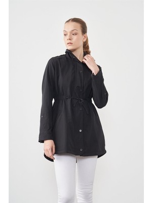 Bigdart Kadın Pardesü&trençkot 5669 Siyah