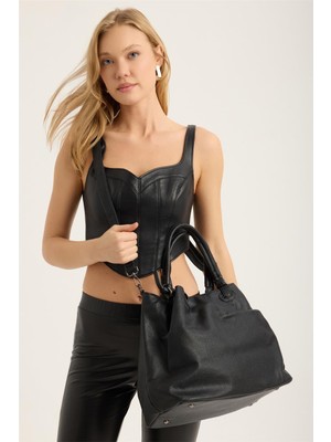 Home Store Tokalı Saplı Çanta