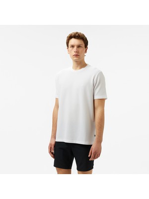 Nautica Erkek Beyaz Regular Fit T-Shirt