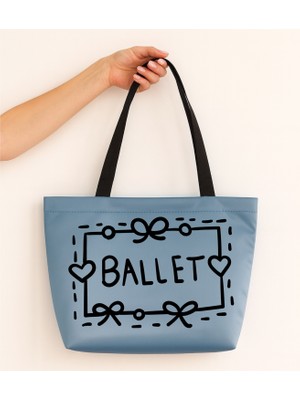 Ada Kostüm Ballet Amour Tasarım Mat Saten Çanta