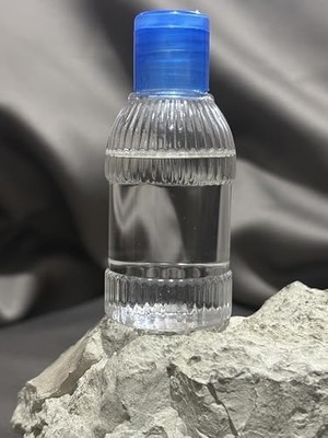 Mena Rise 100 Adet 50 ml Boş Plastik Şişe YM23 Mavi Kapak