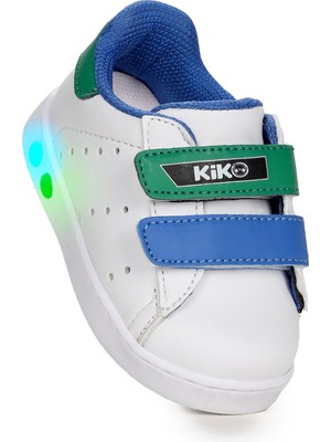 Kiko Kids Royzo Cırtlı Işıklı Kız Çocuk Spor Ayakkabı