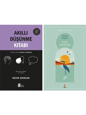 Kapı Yayınları Akıllı Düşünme Kitabı + Göl Saatleri