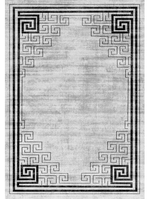 Bazaar Forum Pamuk Taban Dijital Baskı Kaymaz Tüy Dökmeyen Makinada Yıkanabilir Salon Halısı Mutfak Halısı