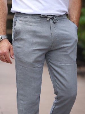 Baselco Keten Jogger Pantolon