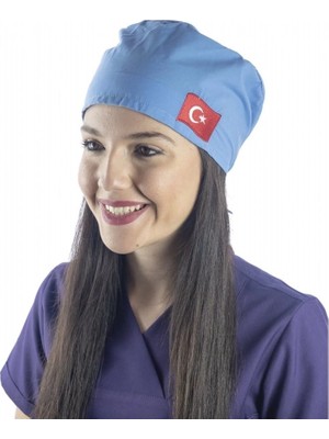 Bone Bayrak Işlemeli - 106 Mavi