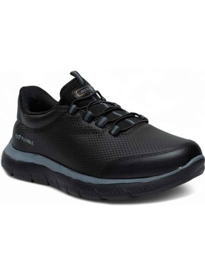 Best Of 2012-26 Baskı Deri Anatomik Slip On Erkek Senaker