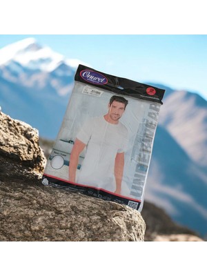 Onurel Sıfır Yaka Yarim Kol Erkek Atlet-2 Adet