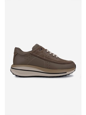 Valmenti Erkek Hakiki Deri Vizon Sneakers & Spor Ayakkabı 381 22548 Erk Ayk SK25-26 Vzn Nbk/vzn