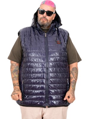 Mode Xl Battal Beden Erkek Kapitone Yelek 25713