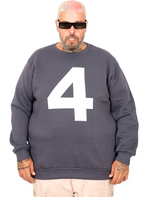 Mode Xl Battal Beden Bis Yaka Sweat 4 U25809