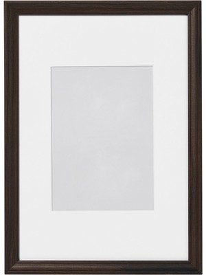 Hobiurun Ahşap çerçeve, meşe görünümlü koyu kahve, 21x30 cm