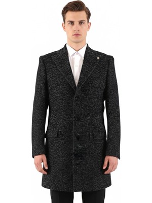 Piserro Erkek Slim Fit Kaban