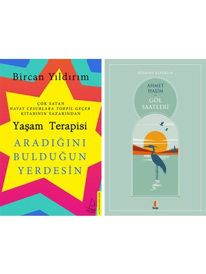 Kapı Yayınları Yaşam Terapisi + Göl Saatleri