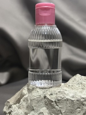 Mena Rise 50 Adet 50 ml Boş Plastik Şişe YM23 Pembe Kapak