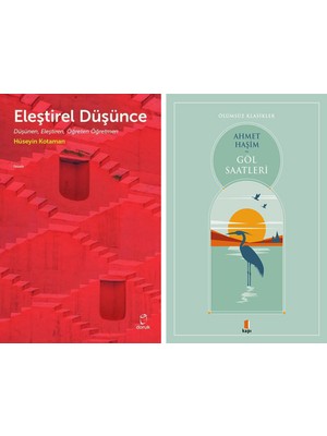 Kapı Yayınları Eleştirel Düşünce + Göl Saatleri