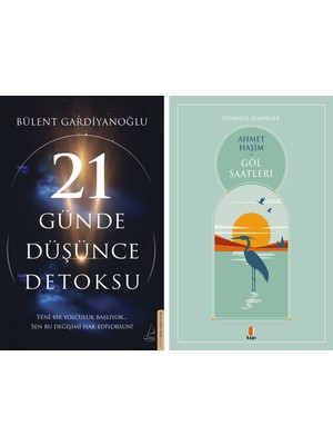 Kapı Yayınları 21 Günde Düşünce Detoksu + Göl Saatleri