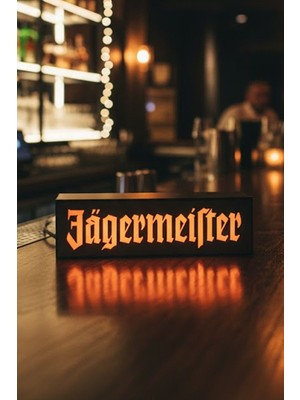 MEKTrend Jagermeister Tasarımlı Dekoratif Aydınlatma LED
