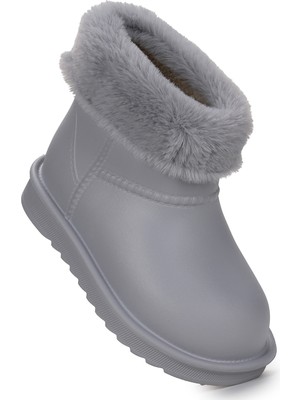 Kiko Kids Geta Su Geçirmez Eva Yağmur Kar Çizme İç Kürklü Kız Çocuk Rahat Taban Özelliği ile