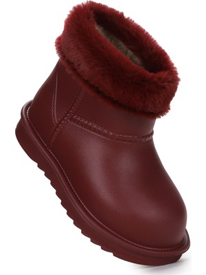 Kiko Kids Geta Su Geçirmez İçi Kürklü Kız Çocuk Eva Yağmur Kar Çizme