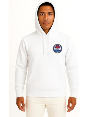 Bahriyeli Collection Kapüşonlu Tcg Yzb. Güngör Durmuş A574 Cep Tasarımlı Unisex Sweatshirt