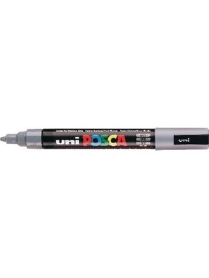 Uniball Posca (1.8-2.5) Su Bazlı Boyama Markörü Gri ( N ) (Uni-Pc-5m)
